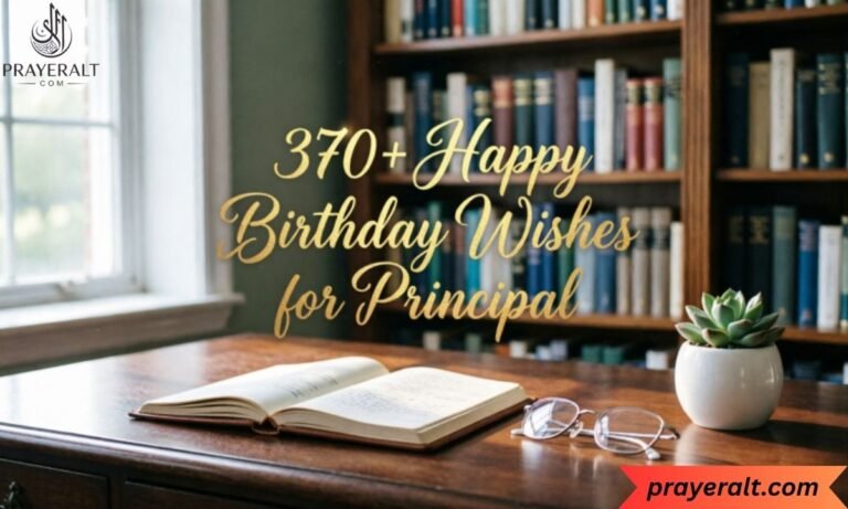 370+ Happy Birthday Wishes for Principal