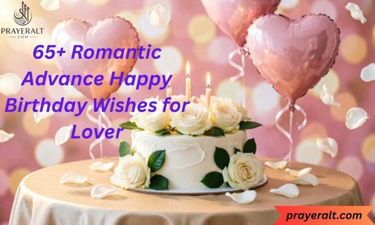 65+ Romantic Advance Happy Birthday Wishes for Lover