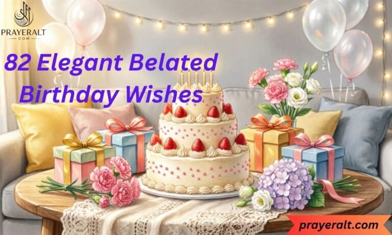 82 Elegant Belated Birthday Wishes, Blessings and Greetings