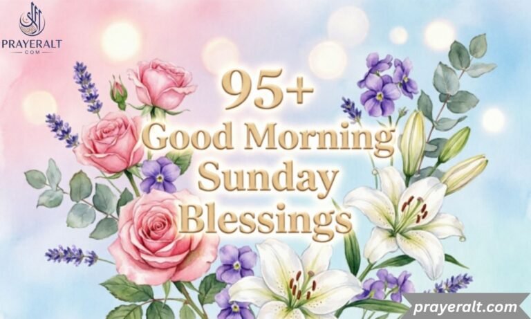 95+ Good Morning Sunday Blessings & Prayers