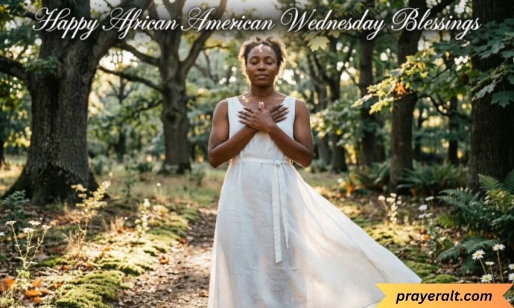 African American Wednesday Blessings Image
