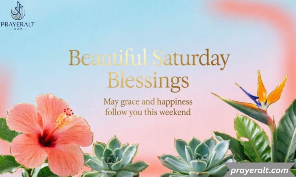 Beautiful Saturday Blessings and Positive Weekend Wishes