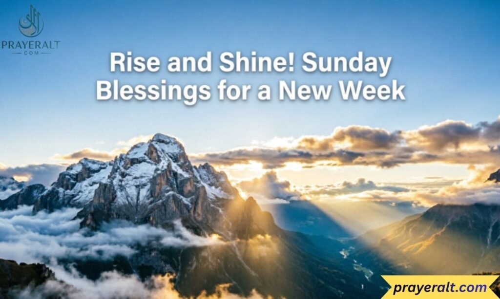 Beautiful Sunday Morning Images with Blessing