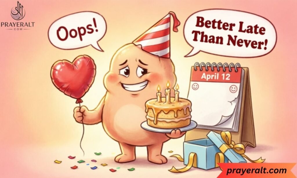 Belated Birthday Wishes Gif Funny
