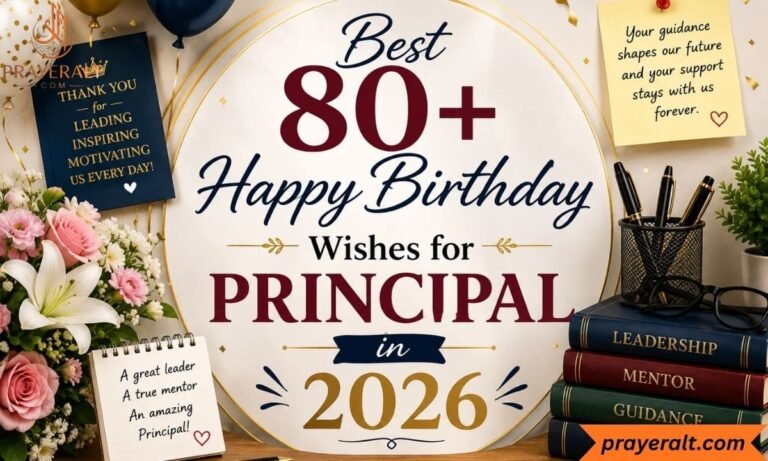 Best 80+ Happy Birthday Wishes for Principal in 2026