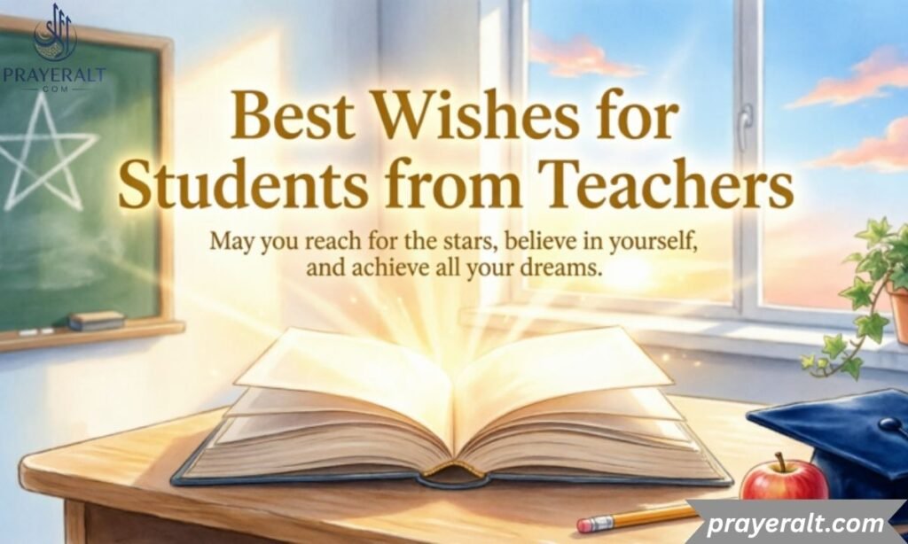 Best Wishes for Students from Teachers