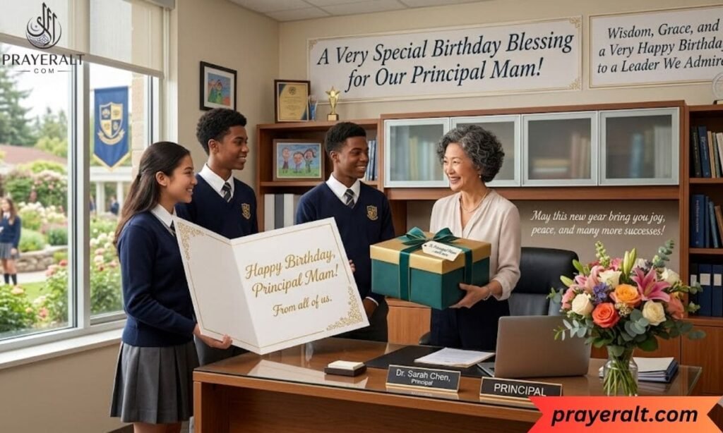 Birthday Wish for Principal Mam
