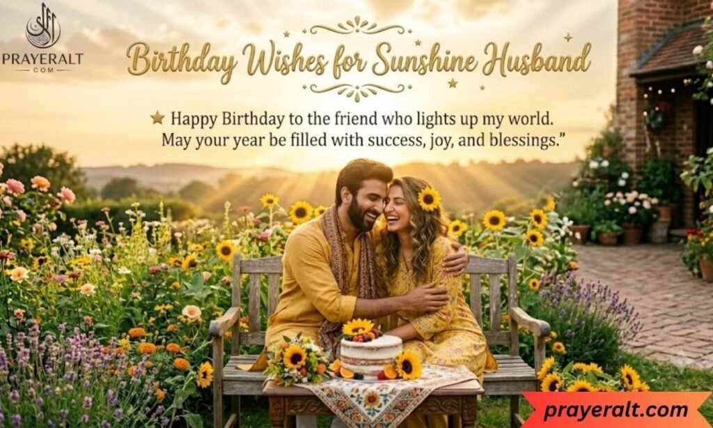 Birthday Wishes for Sunshine Husband