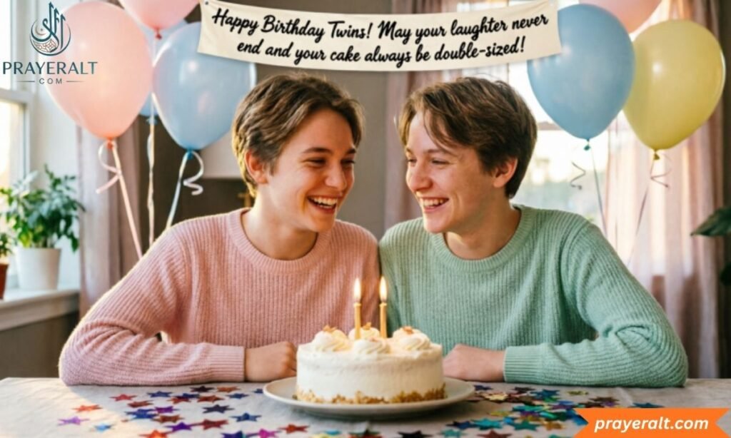 Birthday Wishes for Twin Sister and Brother
