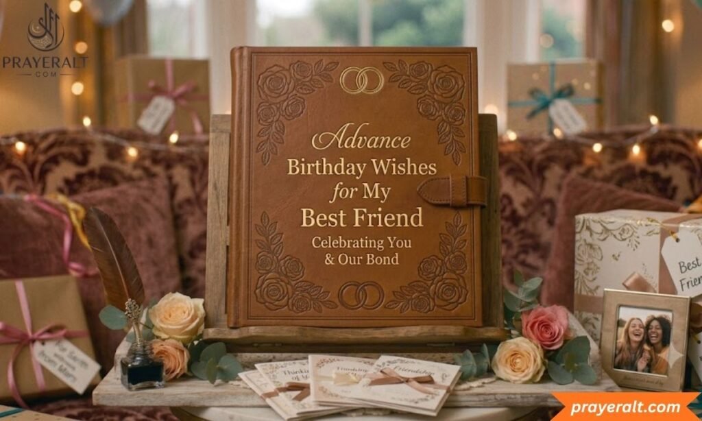 Birthday Wishes in Advance for Best Friend