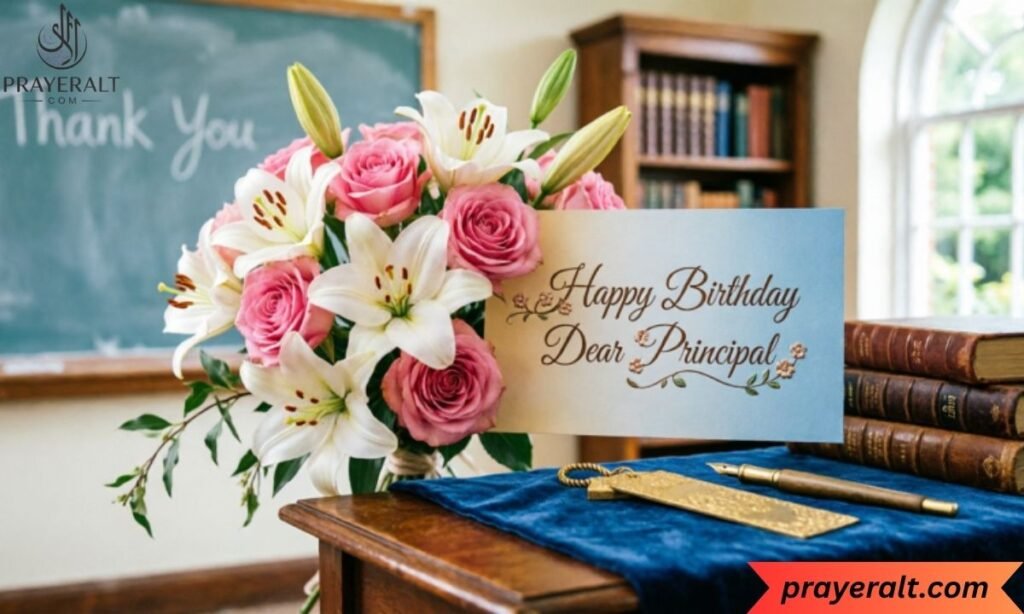 Emotional Birthday Wishes for Principal