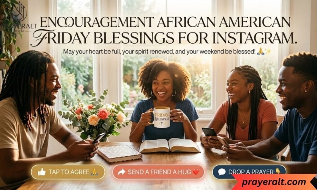 Encouragement African American Friday Blessings For Instagram