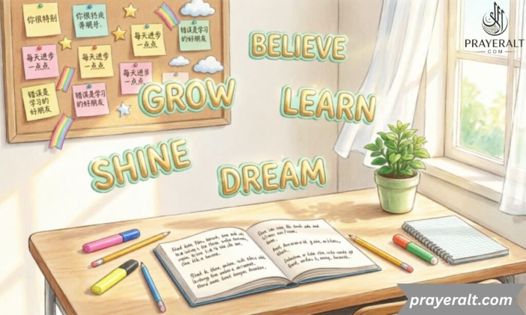 Encouraging Words for School Life