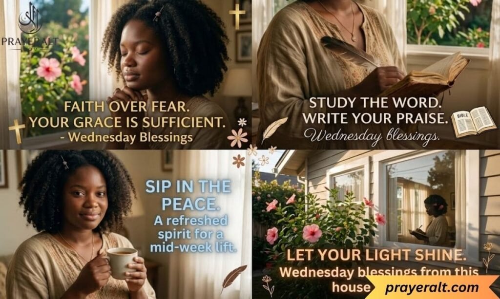 Free African American Wednesday Blessings Image
