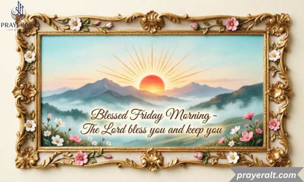 Friday Morning Prayers and Blessings Quotes and Image
