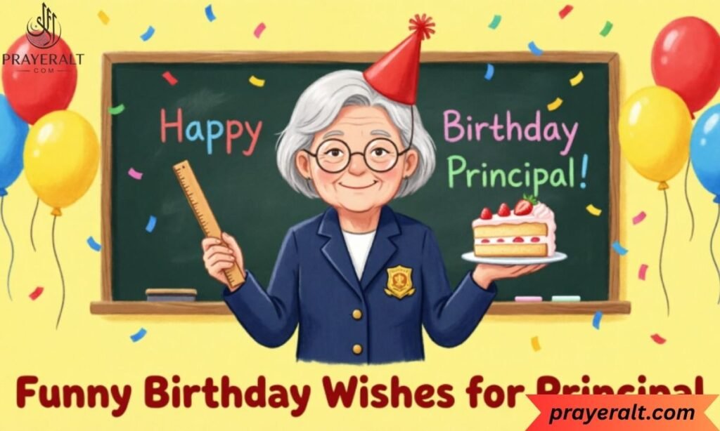 Funny Birthday Wishes for Principal