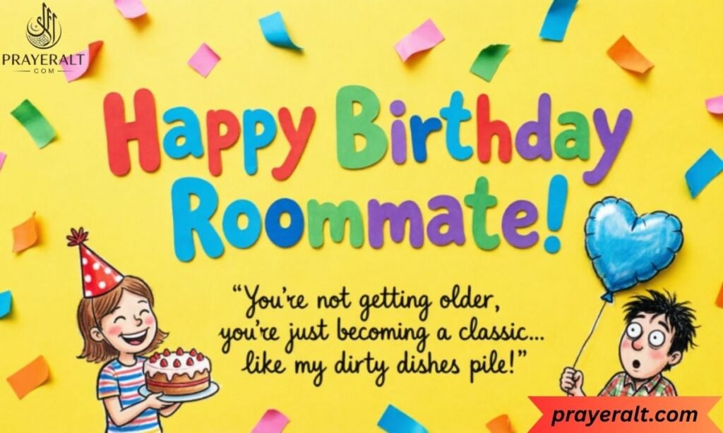 Funny Birthday Wishes for Roommate