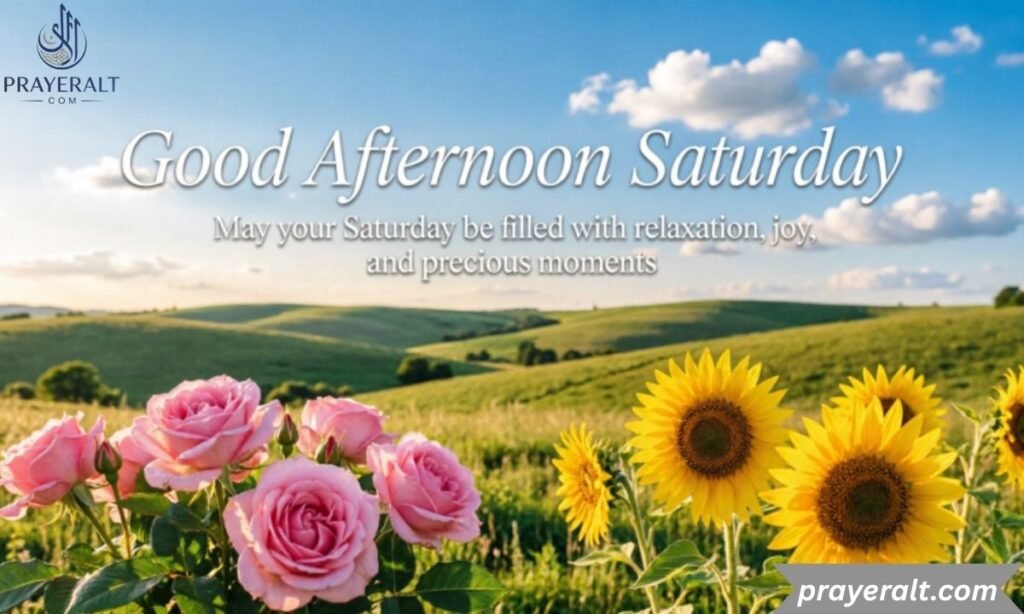 Good Afternoon Wishes Saturday