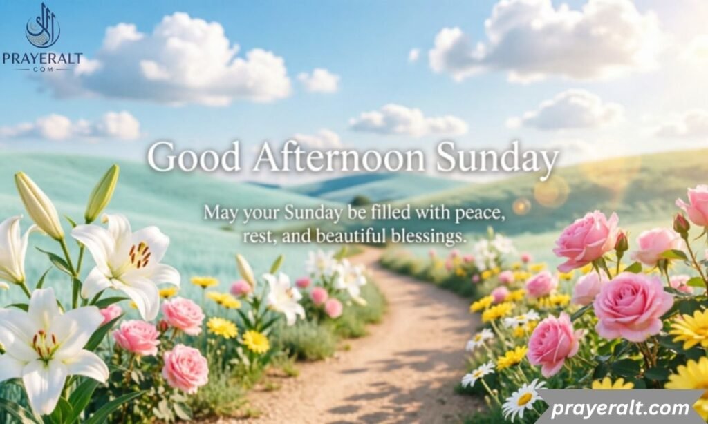 Good Afternoon Wishes Sunday