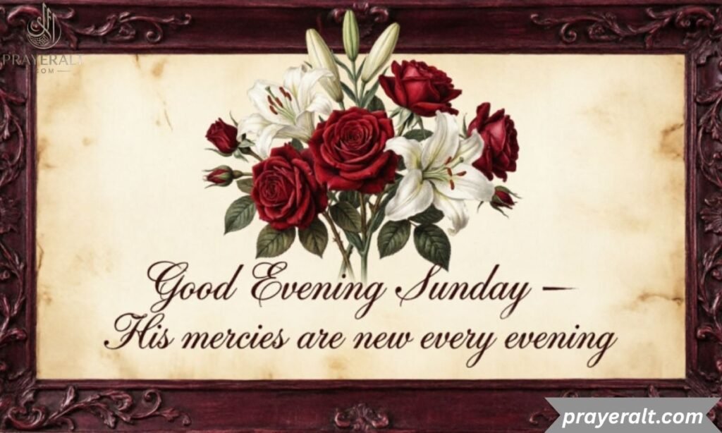 Good Evening Blessings Image