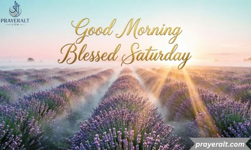 Good Morning Blessed Saturday