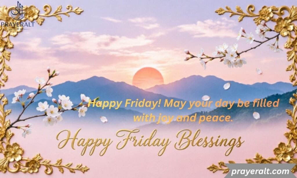 Good Morning Friday Blessings Image and Quotes to Inspire You