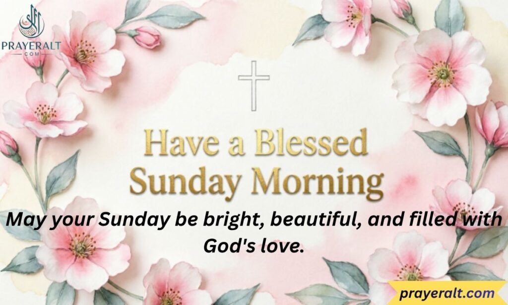 Good Morning Have a Blessed Sunday
