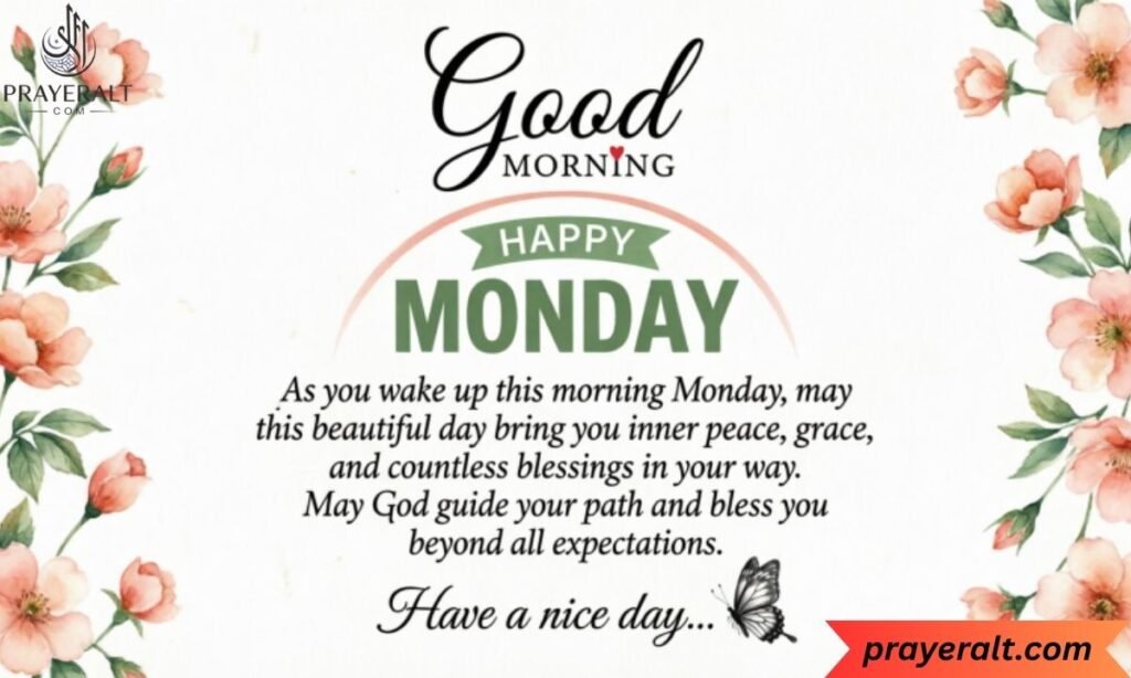 Good Morning Monday Wishes and Blessings