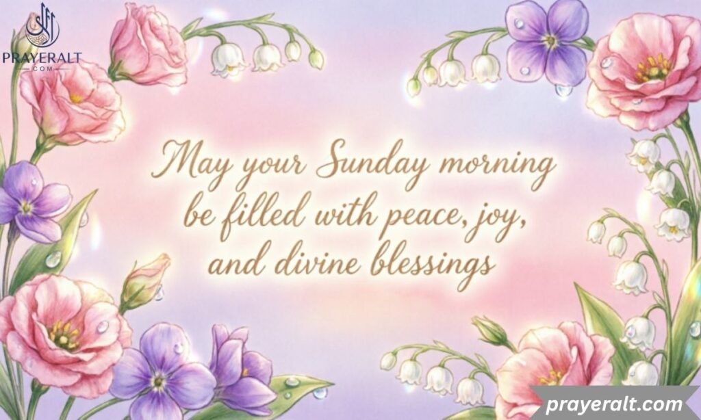 Good Morning Sunday Blessings and Prayers