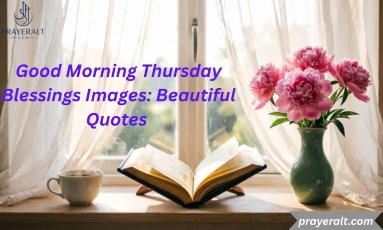 Good Morning Thursday Blessings Images Beautiful Quotes & Positive Vibes