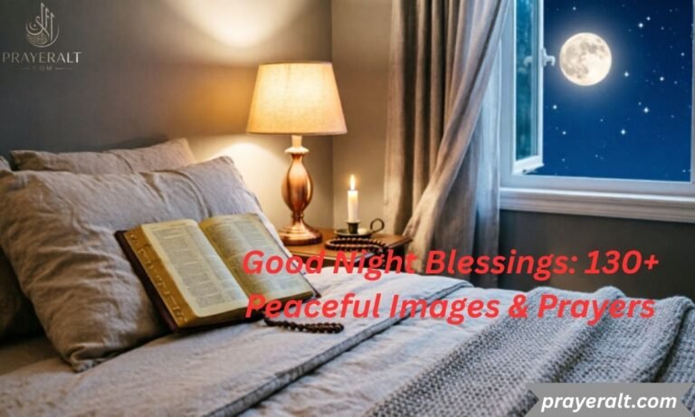 Good Night Blessings 130+ Peaceful Images & Prayers