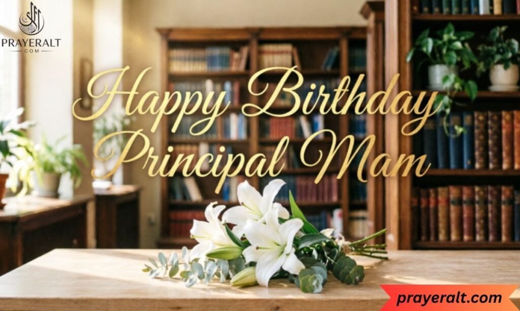 Happy Birthday Wishes for Principal Mam