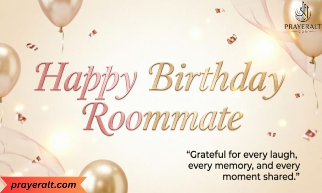 Happy Birthday Wishes for Roommate