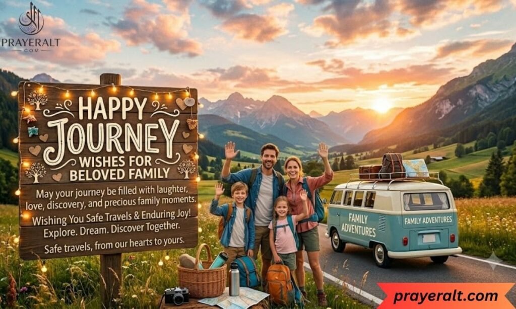 Happy Journey Wishes for Family Members
