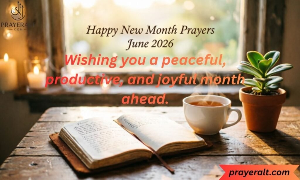Happy New Month Prayers for June 2026