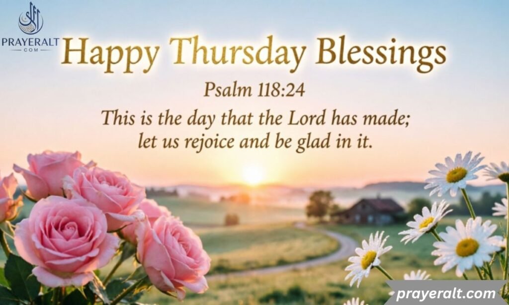 Happy Thursday Blessings Bible Verses