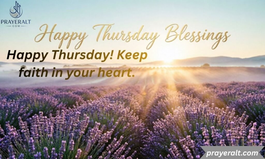 Happy Thursday Blessings Image