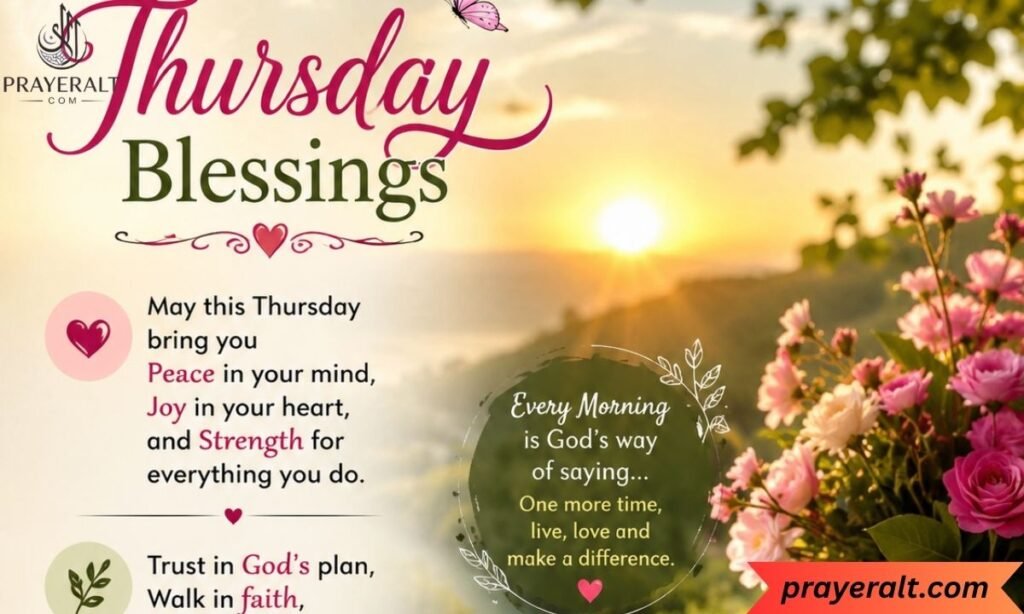 Happy Thursday Blessings Images