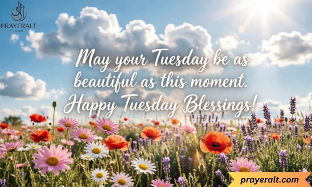 Happy Tuesday Blessings Image