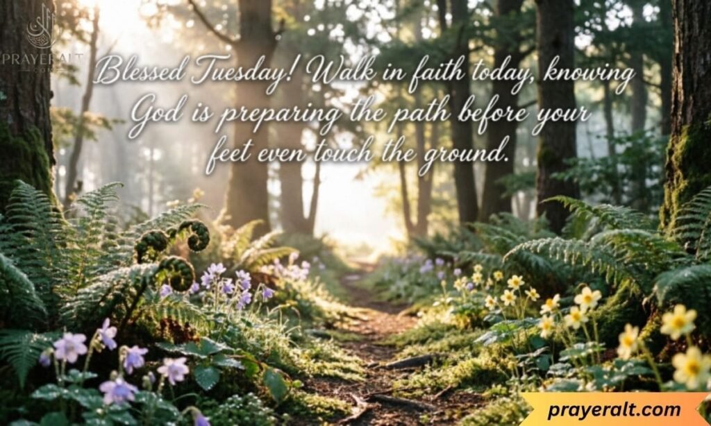 Happy Tuesday Blessings Image