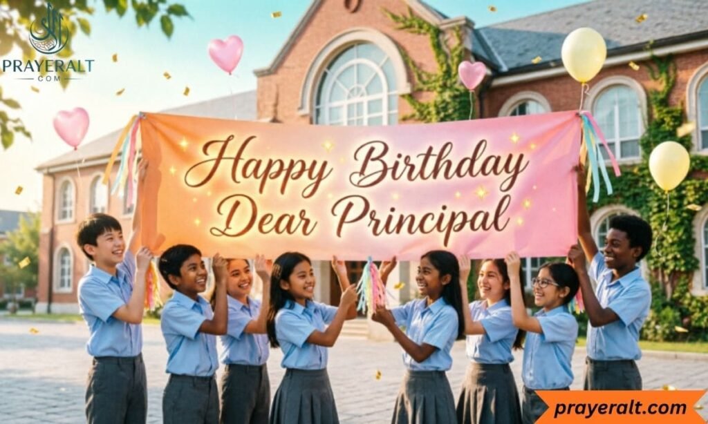 Heart Touching Birthday Wishes for Principal from Students