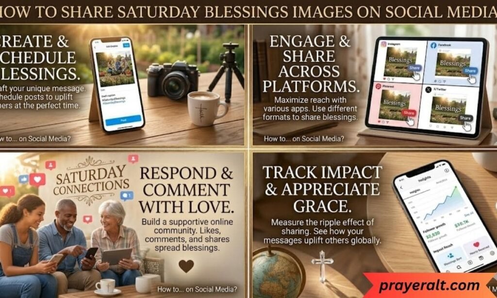 How to Share Saturday Blessings Images on Social Media