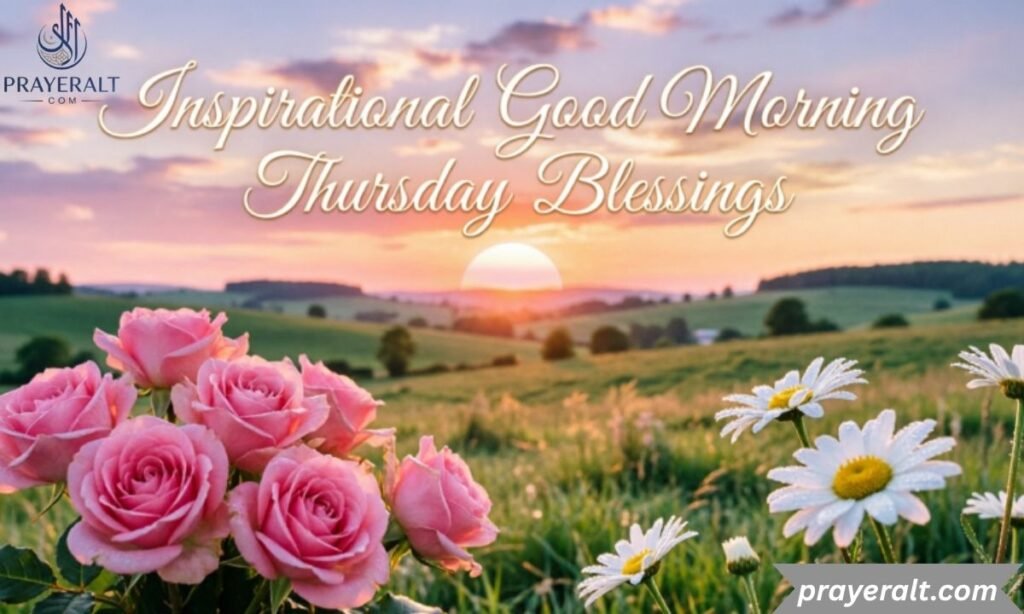 Inspirational Good Morning Thursday Blessings