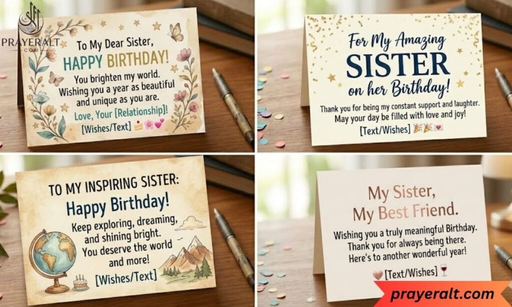 Meaningful Birthday Wishes For Sister