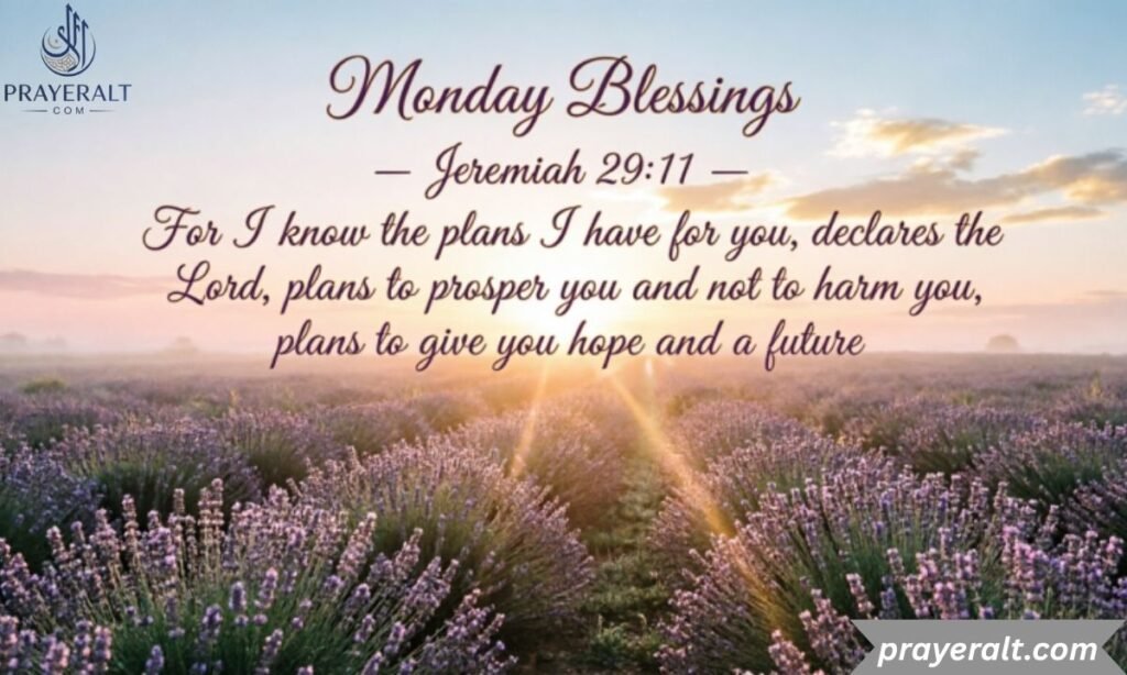 Monday Blessings With Bible Verse Images