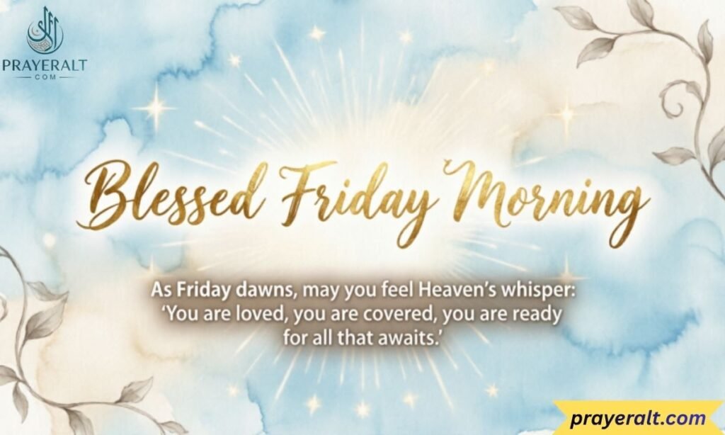 Positive Good Morning Friday Blessings Images and Quote