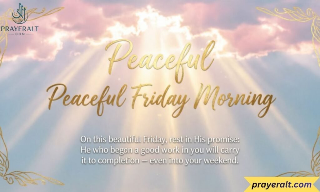 Positive Good Morning Friday Blessings Images and Quotes