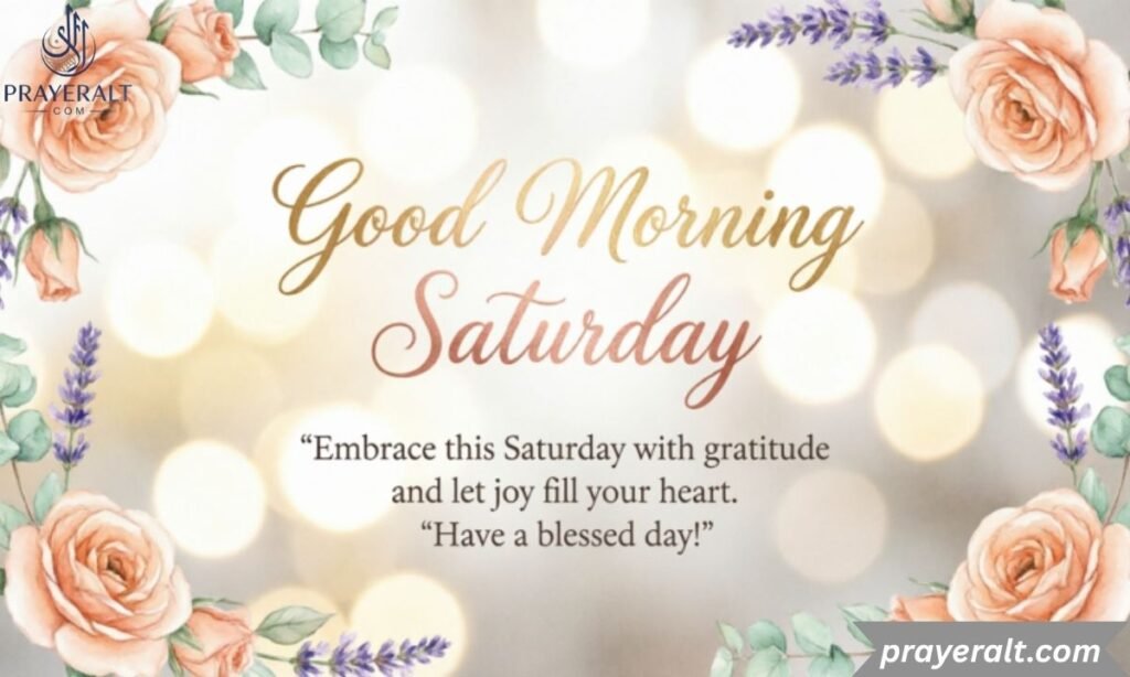 Positive Saturday Blessings Images and Quotes