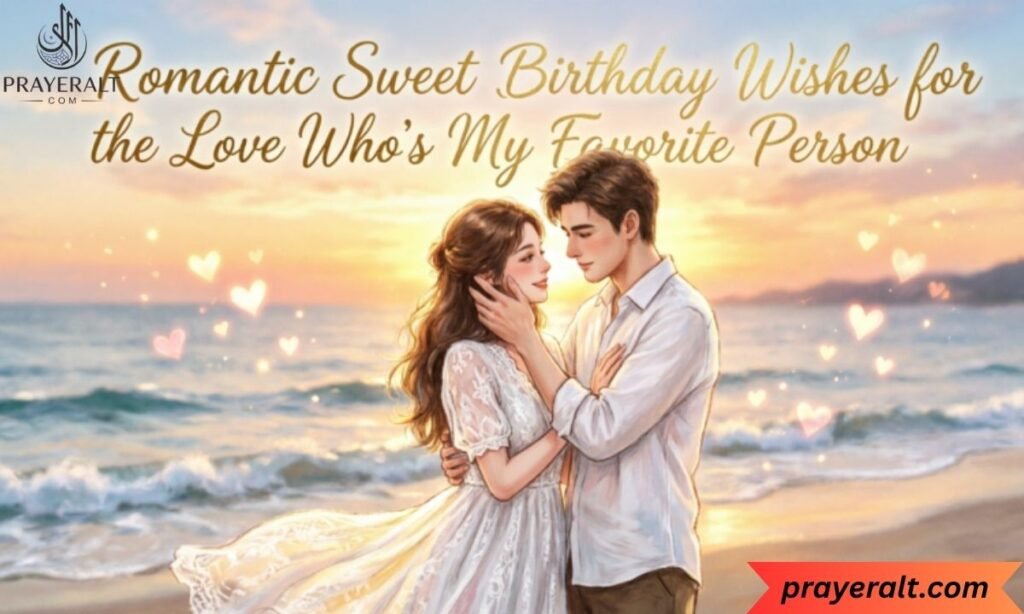 Romantic Birthday Wishes for the Love Who's My Favorite Person