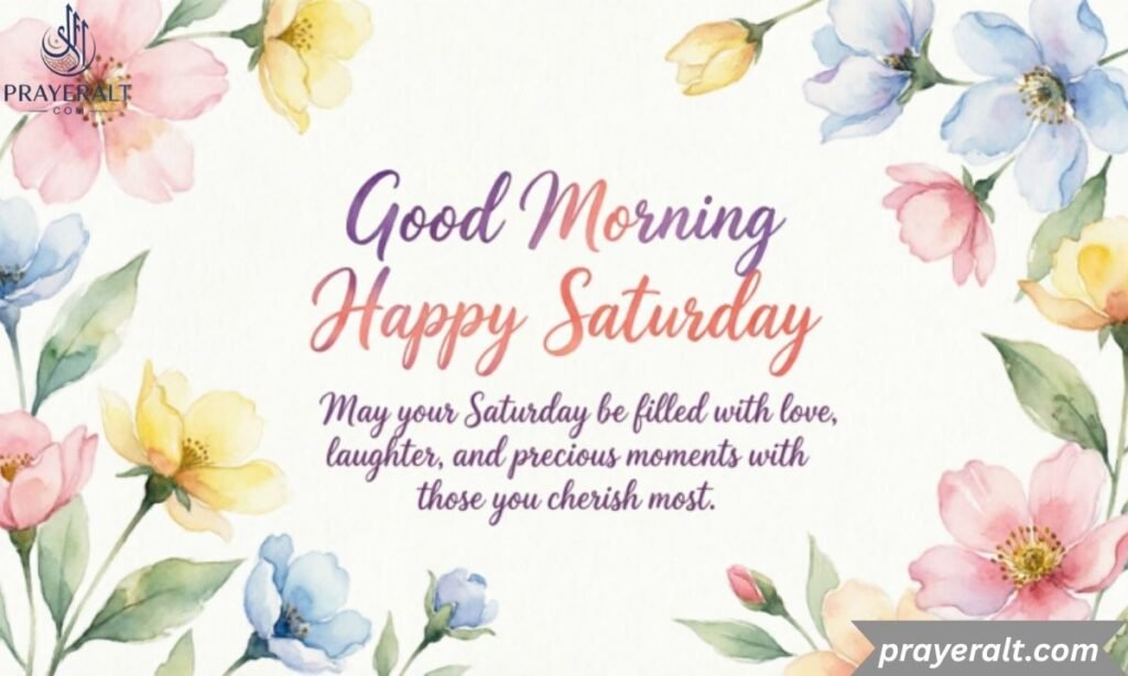 Saturday Morning Blessings and Saturday Blessings Image